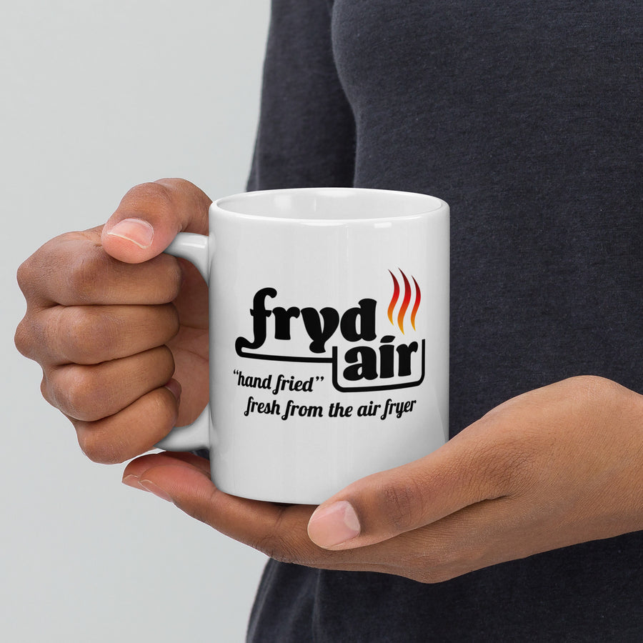 Fryd Air White Glossy Mug